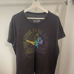 Jimi Hendrix Graphic Tee - Black
